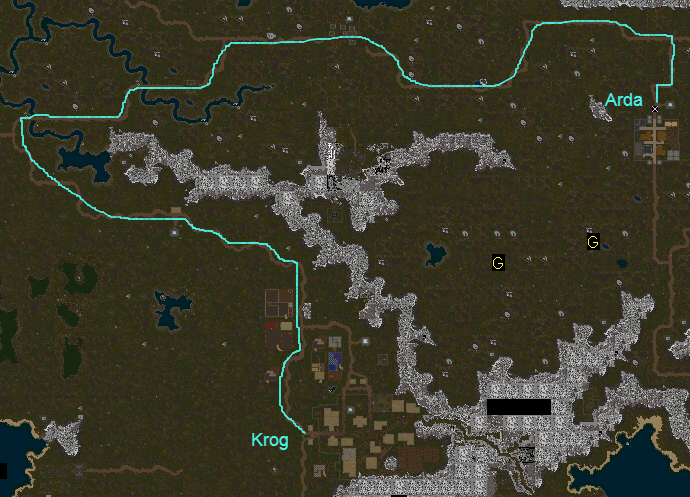 Map to Arda